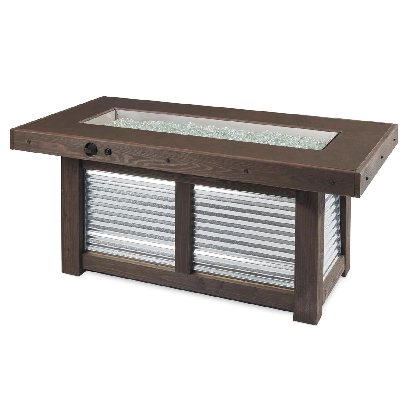 The Outdoor GreatRoom Company Denali Brew Linear Gas Fire Pit Table | DENBR-1242 6 The Outdoor GreatRoom Company Denali Brew Linear Gas Fire Pit Table | DENBR-1242 - Image 4