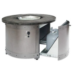 The Outdoor GreatRoom Company Edison Round Gas Fire Pit Table | ED-20 -Electric Fire Place Store the outdoor greatroom company edison round gas fire pit table ed 20 4