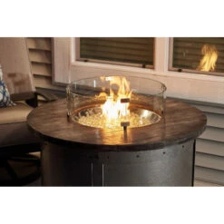 The Outdoor GreatRoom Company Edison Round Gas Fire Pit Table | ED-20 -Electric Fire Place Store the outdoor greatroom company edison round gas fire pit table ed 20 6