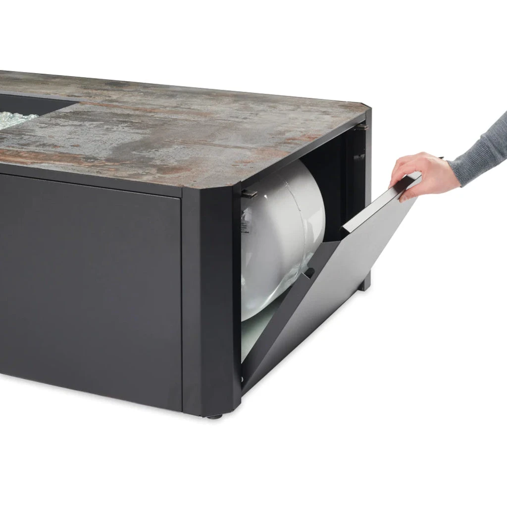 The Outdoor GreatRoom Company Kinney Rectangular Gas Fire Pit Table | KN-1224 7 The Outdoor GreatRoom Company Kinney Rectangular Gas Fire Pit Table | KN-1224 - Image 5