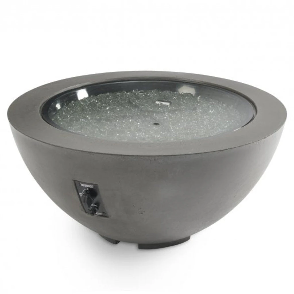 The Outdoor GreatRoom Company Midnight Mist Cove 42" Round Gas Fire Pit Bowl | CV-30MM 4 The Outdoor GreatRoom Company Midnight Mist Cove 42" Round Gas Fire Pit Bowl | CV-30MM - Image 2