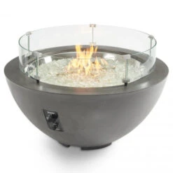 The Outdoor GreatRoom Company Midnight Mist Cove 42" Round Gas Fire Pit Bowl | CV-30MM 8 The Outdoor GreatRoom Company Midnight Mist Cove 42" Round Gas Fire Pit Bowl | CV-30MM -Electric Fire Place Store the outdoor greatroom company midnight mist cove 42 round gas fire pit bowl cv 30mm 3
