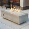 The Outdoor GreatRoom Company Natural Grey Cove 54" Linear Gas Fire Pit Table | CV-54
