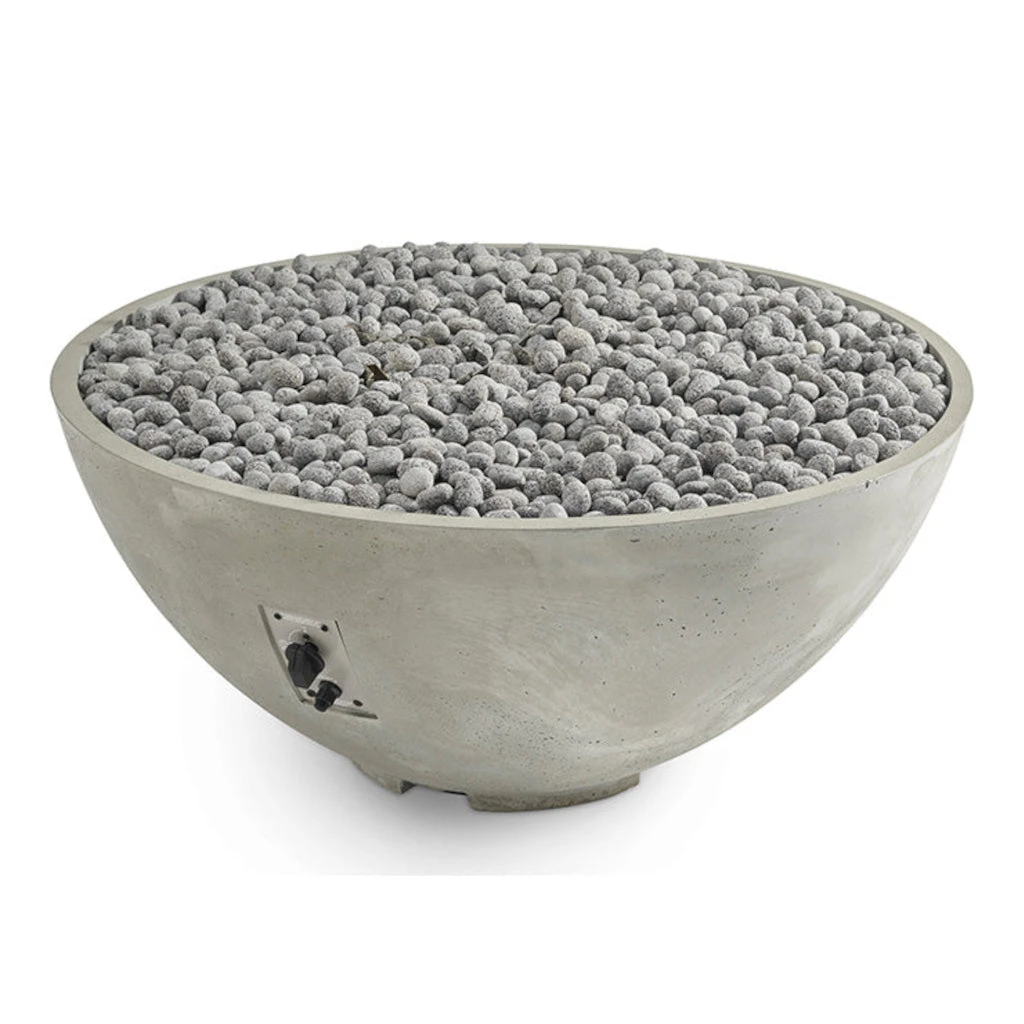 The Outdoor GreatRoom Company Natural Grey Cove Edge 42" Round Gas Fire Pit Bowl | CV-30E 6 The Outdoor GreatRoom Company Natural Grey Cove Edge 42" Round Gas Fire Pit Bowl | CV-30E - Image 4