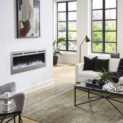 Touchstone Sideline Deluxe Stainless Steel 60" Recessed Smart Electric Fireplace | 86277 14 Touchstone Sideline Deluxe Stainless Steel 60" Recessed Smart Electric Fireplace | 86277 -Electric Fire Place Store touchstone sideline deluxe stainless steel 60 recessed smart electric fireplace 86277 3