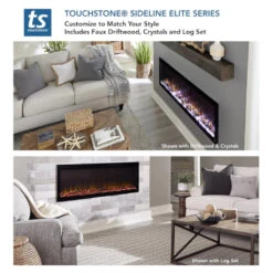 Touchstone Sideline Elite Smart Forte 40 Inch Recessed Smart Electric Fireplace | 80052 -Electric Fire Place Store touchstone sideline elite smart forte 40 inch recessed smart electric fireplace 80052 7
