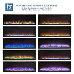 Touchstone Sideline Elite Smart Forte 40 Inch Recessed Smart Electric Fireplace | 80052 -Electric Fire Place Store touchstone sideline elite smart forte 40 inch recessed smart electric fireplace 80052 8