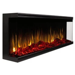 Touchstone Sideline Infinity 72" 3-Sided WiFi Enabled Smart Recessed Electric Fireplace | 80051 - (Alexa/Google Compatible) -Electric Fire Place Store touchstone sideline infinity 72 3 sided wifi enabled smart recessed electric fireplace 80051 alexa google compatible 5